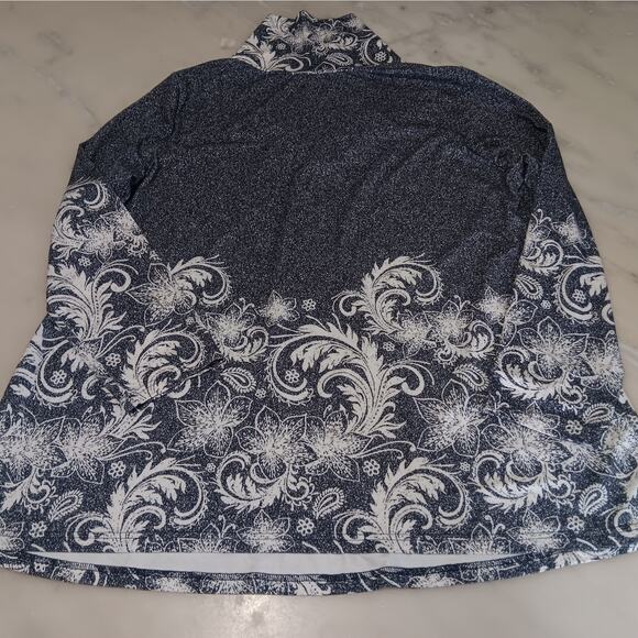 Azalea Womens 3X Long Sleeve Shirt Top - Picture 3 of 7